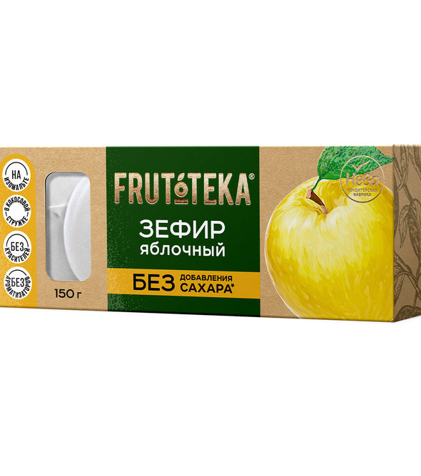 Зефир яблочный в кокосовой стружке (на изомальте) FRUTOTEKA