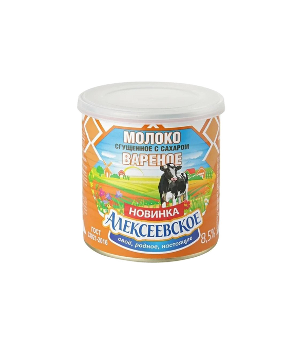 Condensed milk boiled Alekseevskoe 8.5%