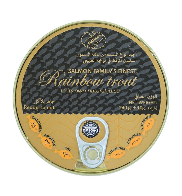 Суп Радужная форель в собственном соку