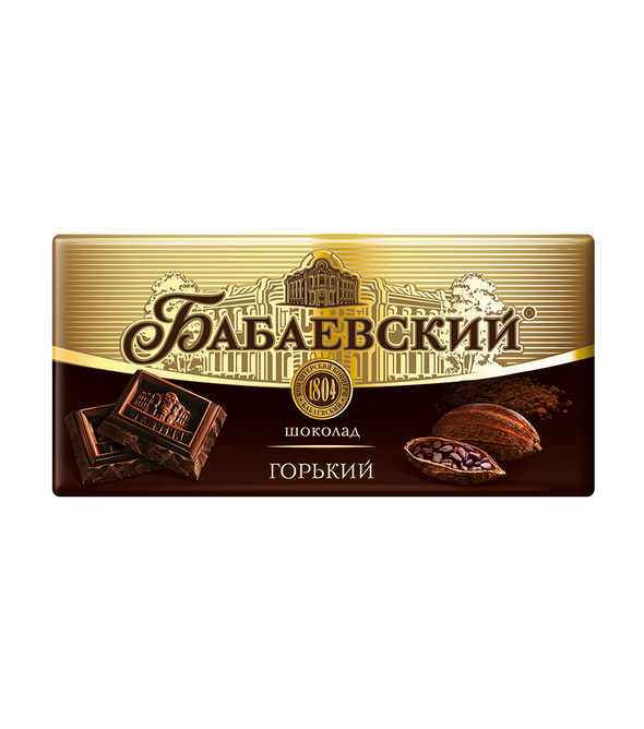 Babaevsky bitter chocolate