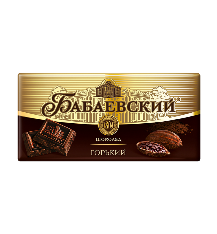 Шоколад Бабаевский горький
