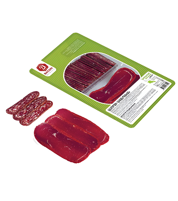 Traditional assortment: basturma and sudzhuk “Bacon” 150g.