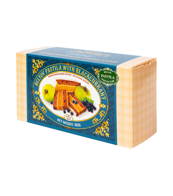 Pastille with blackcurrant without added sugar