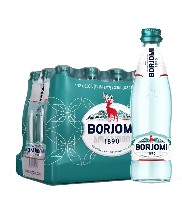 Borjomi natural mineral water 0.3l. (12 pcs.)