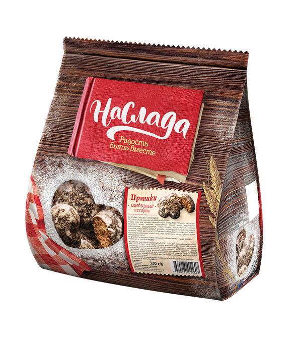 Gingerbread Raw assorted Naslada