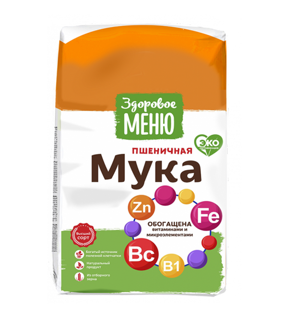 Wheat flour Healthy Menu premium 2kg