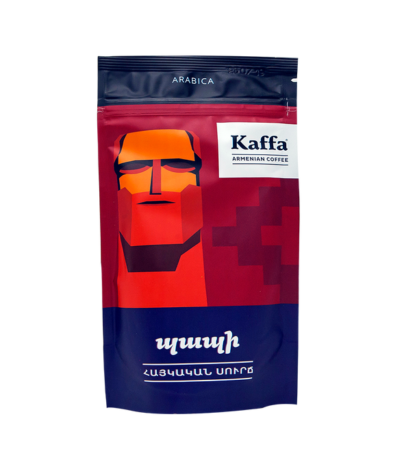 Ground coffee "Kaffa" Dedushka — 100% arabica