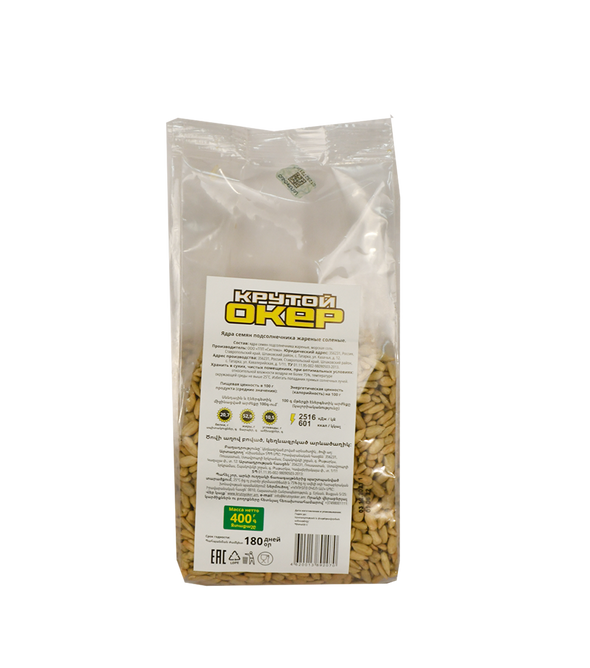 Семечки Крутой Окер очищенный 400г.