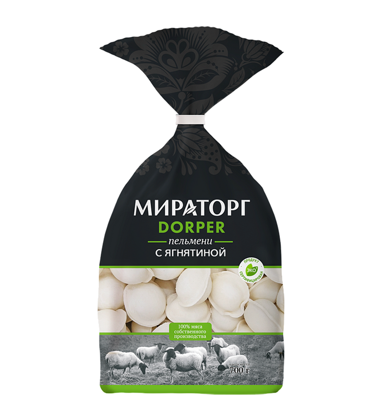 Пельмени с ягнятиной Dorper