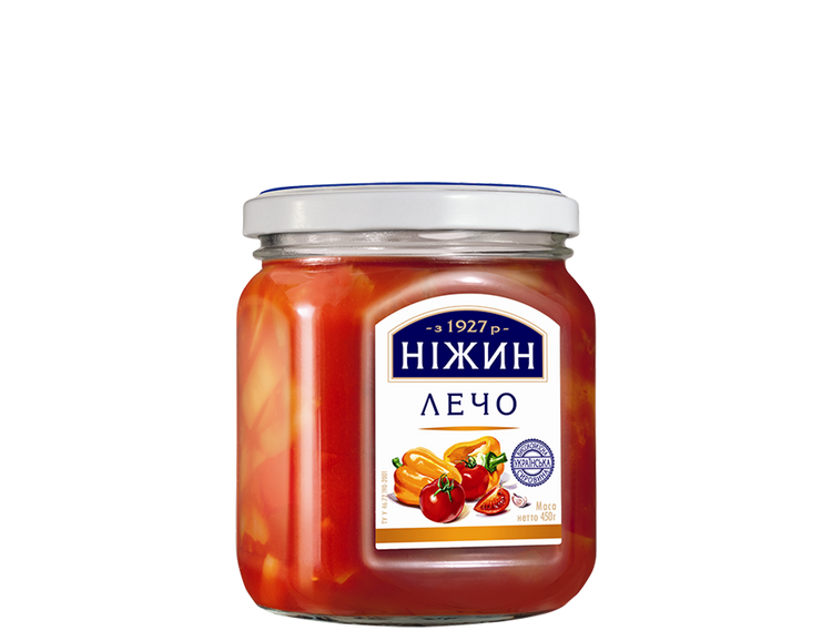 Eggplant caviar in Ukrainian Nizhin style