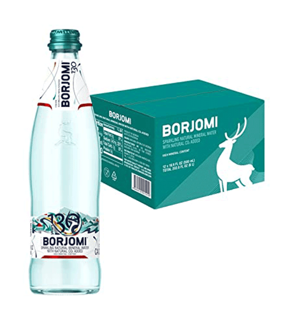 Borjomi Natural Mineral Water 0.5L (12 bottles)