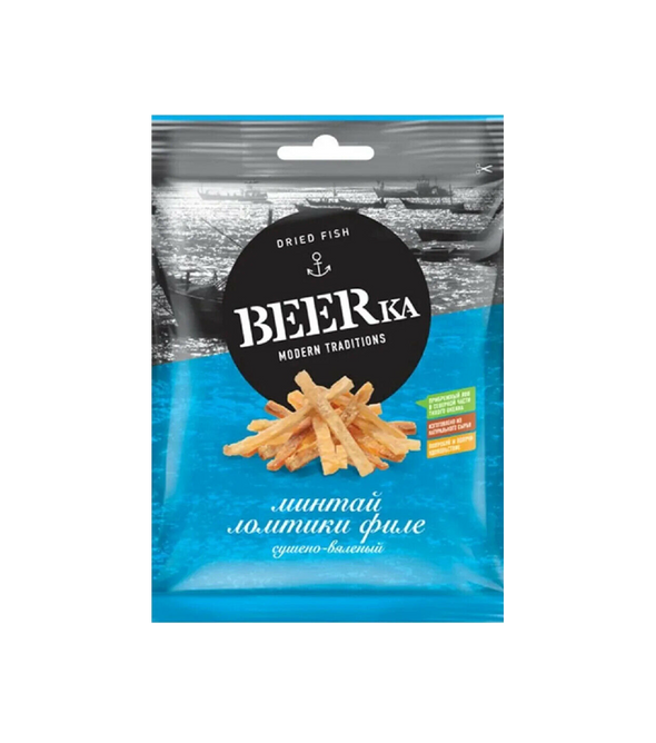 Минтай ломтики филе