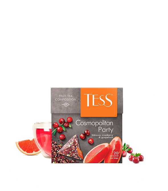 Hibiscus with cranberry and grapefruit aroma Cosmopolitan Party