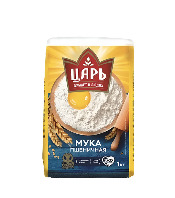 Flour wheat king the highest variety