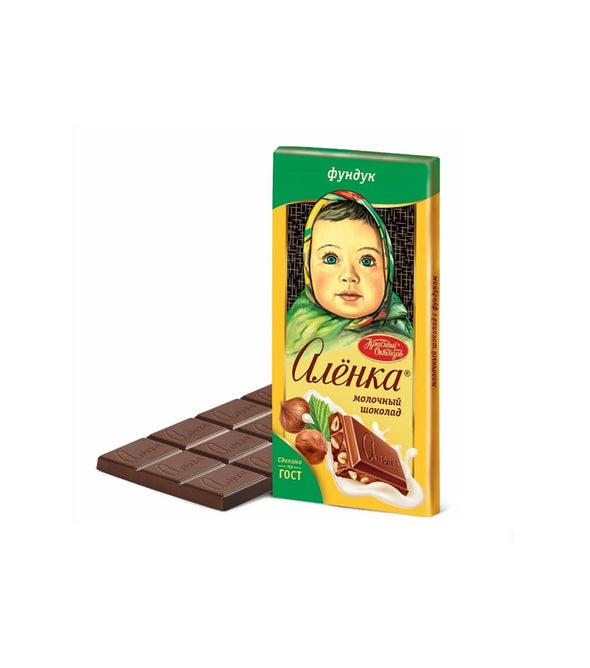 Alyonka milk chocolate with hazelnuts
