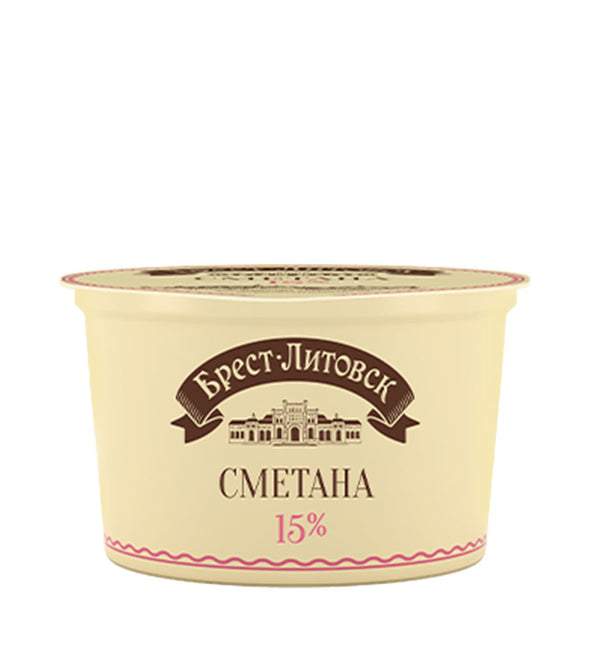 Sour cream Brest Litovsk 15%