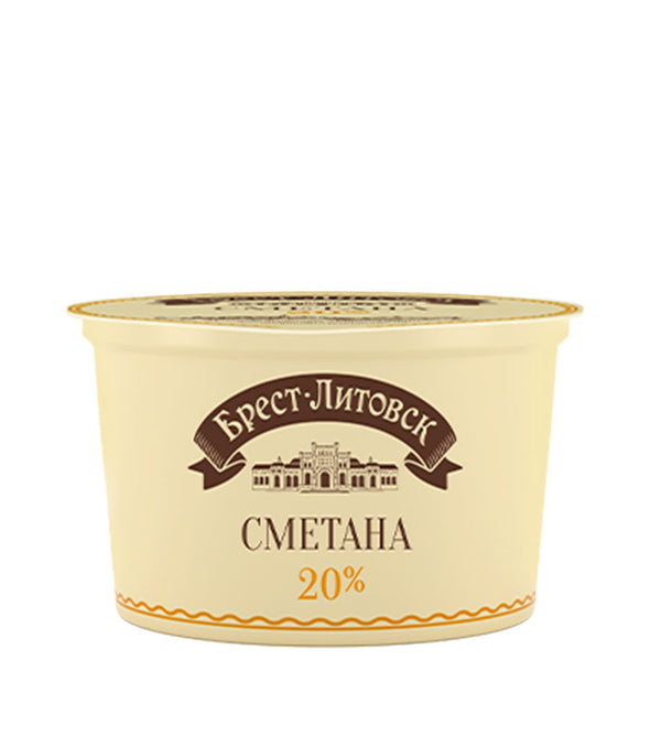 Sour cream Brest Litovsk 20%