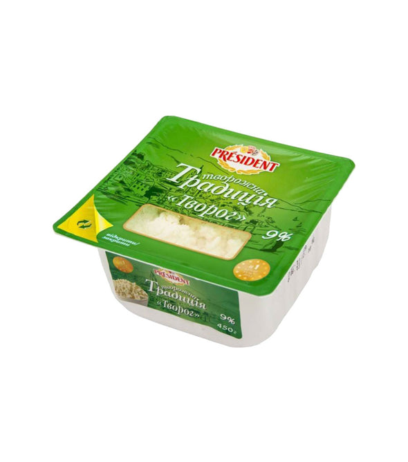 Творог Президент 9%