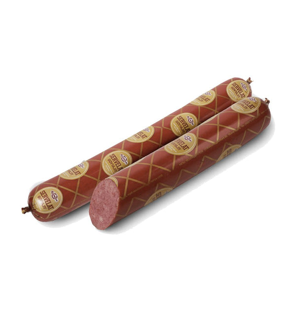 Semi-smoked sausage Cervelat Beef
