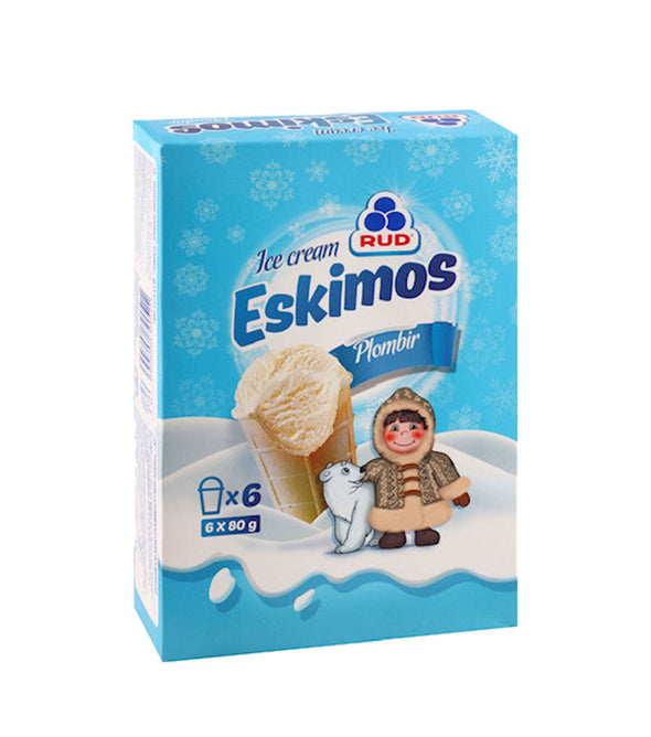 Ice cream set in a waffle cone (6 pcs.)