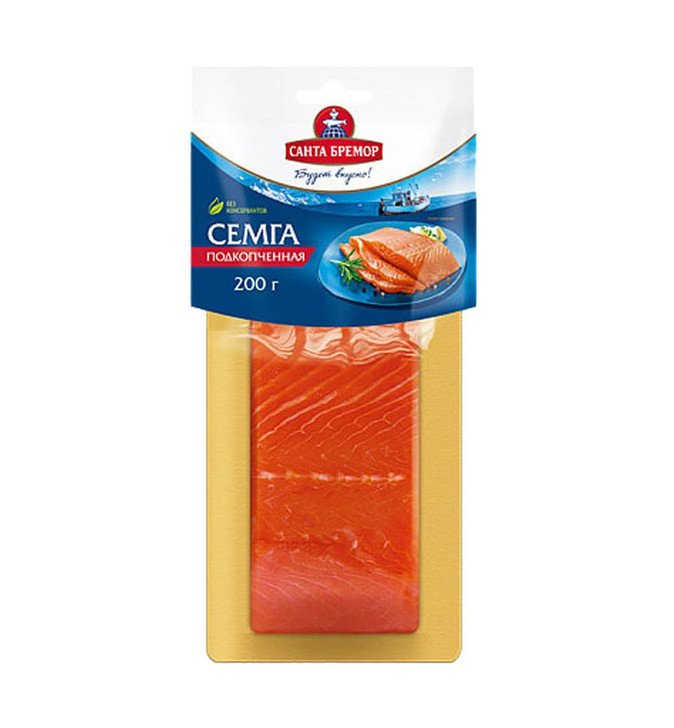 Smoked salmon fillet