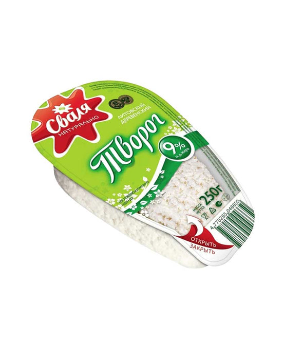 Творог Сваля 9% бзмж