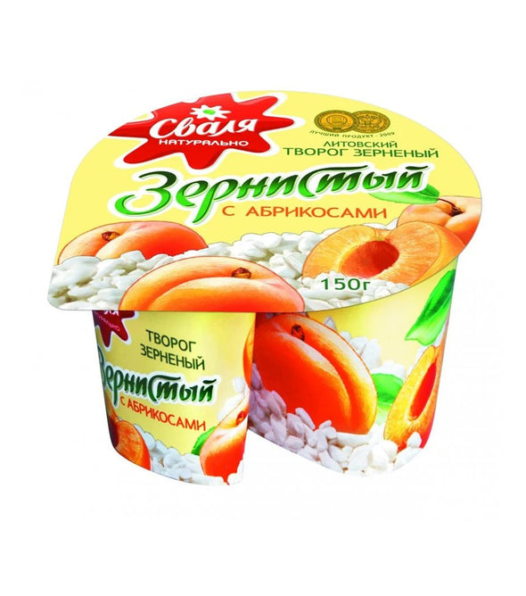 Творог зернистый с абрикосами