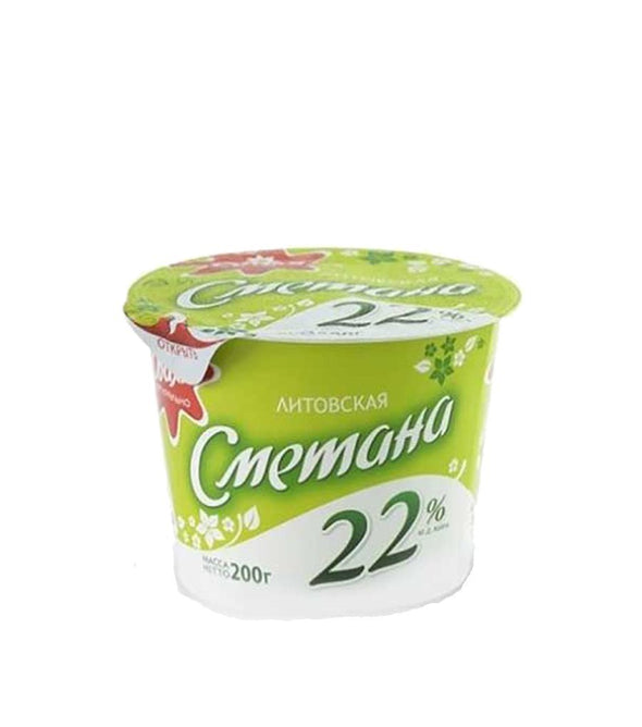 Sour cream Svalya 22%