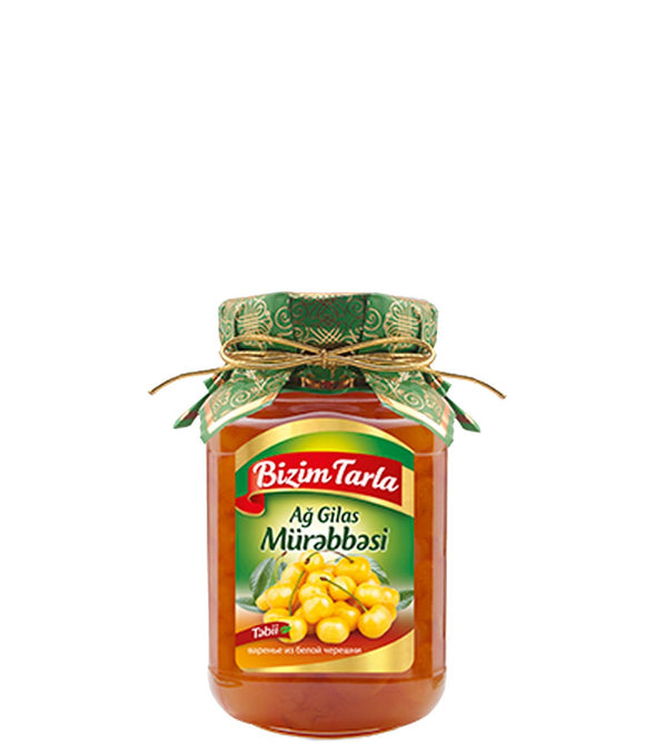 Варенье из белой черешни