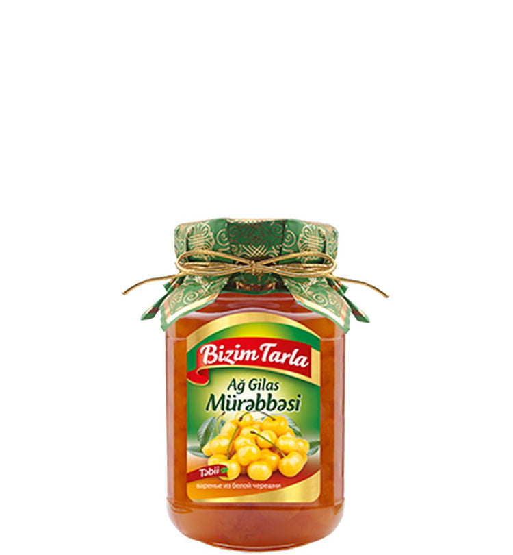 Варенье из белой черешни