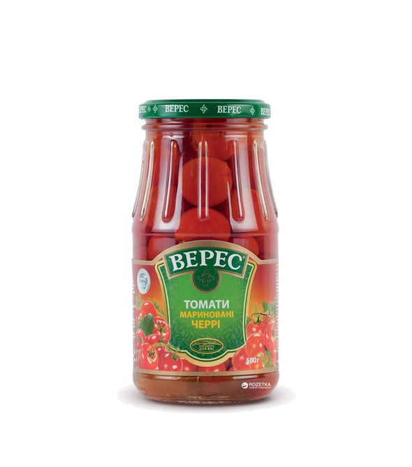 Томаты маринованные черри