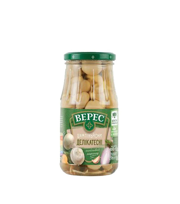 Шампиньоны маринованные деликатесные