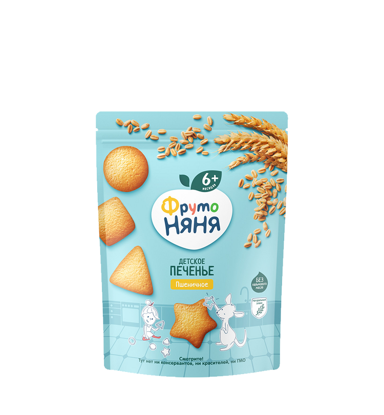 FrutoNyanya wheat biscuits, 120 g