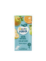 “FrutoNyanya” multifruit juice, unclarified, 200 ml