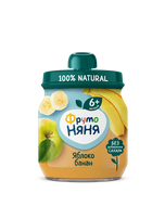FrutoNyanya apple and banana purée, 100 g