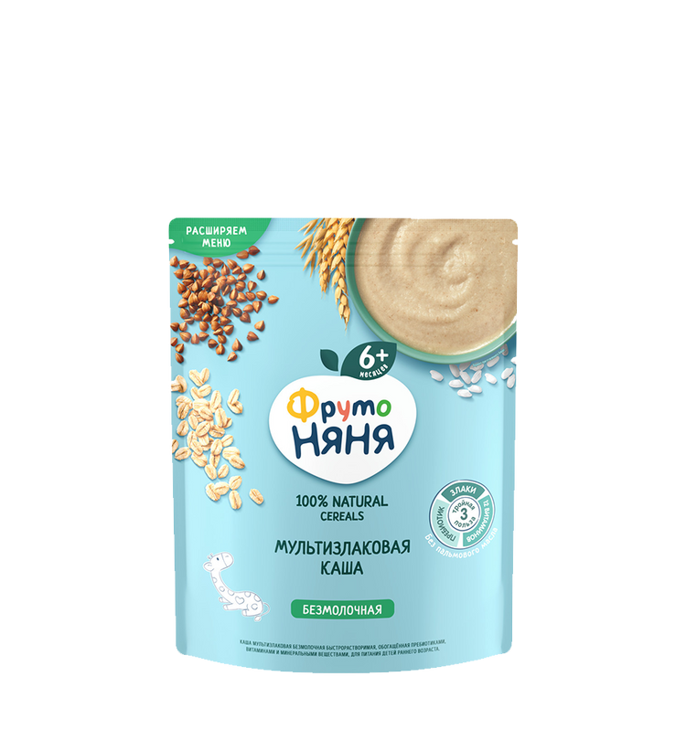 FrutoNyanya dry multigrain milk porridge, 200 g