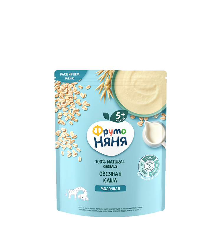 FrutoNyanya dry milk oatmeal porridge, 200 g