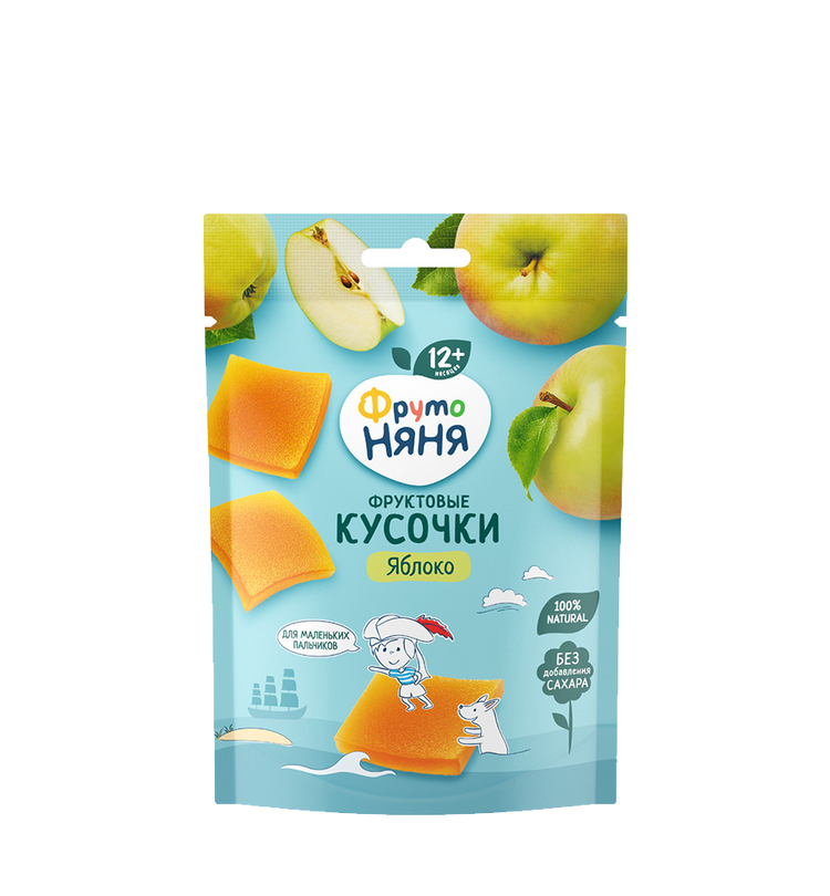 FrutoNyanya apple fruit pieces, 53 g