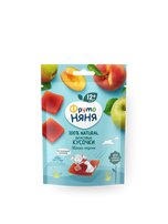 FrutoNyanya apple and peach fruit pieces, 53 g
