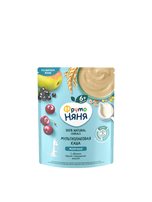 FrutoNyanya dry multigrain milk porridge with apple, currant, and cherry, 200 g