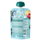 FrutoNyanya apple and blueberry purée with biscuits, 90 g