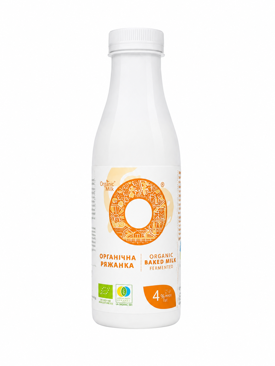 Ряженка органическая 4% 450г.
