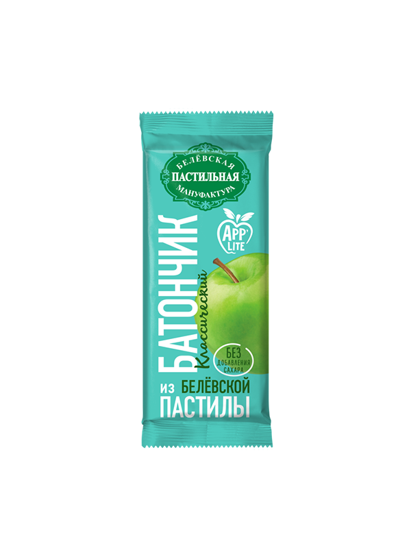 Батончик из белёвской пастилы яблочный