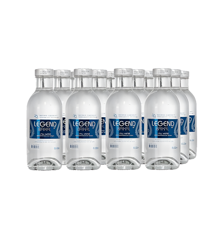 Legend Baikal water in packaging (0.75l & 0.33l)