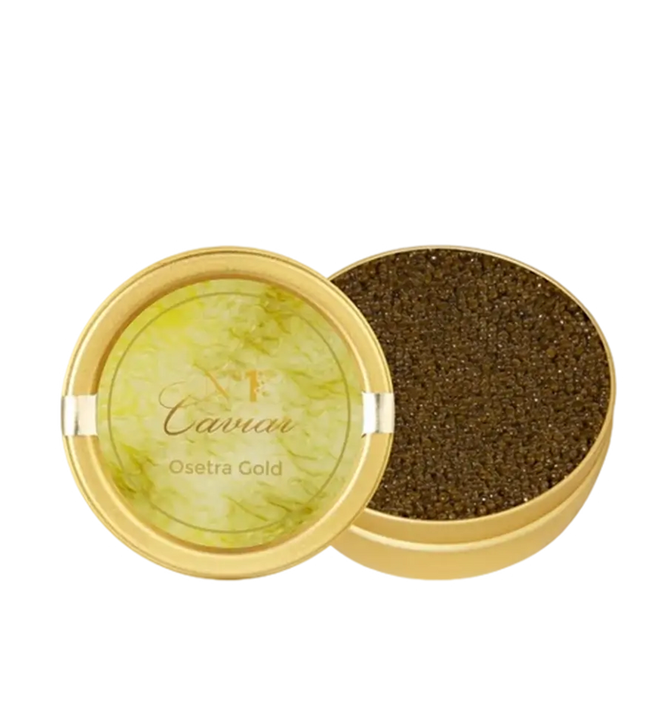 Золотистая осетровая икра Osetra Gold 125г.