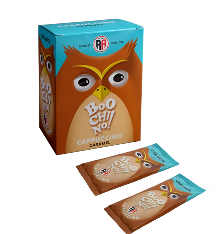 Капучино Boochino Caramel 10×20г
