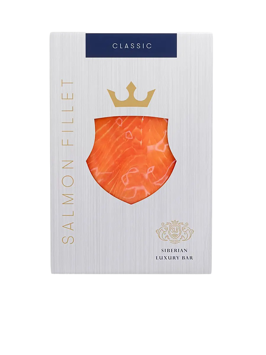 Лосось холодного копчения нарезка