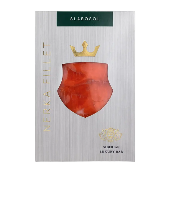 Нерка слабосолёная в нарезке 300г.