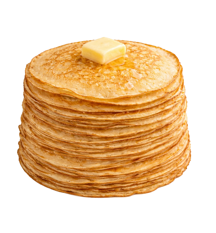 Блинчики классические (без начинки)