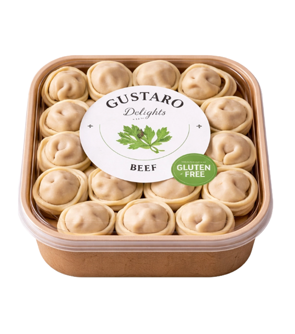 Пельмени с говядиной без глютена